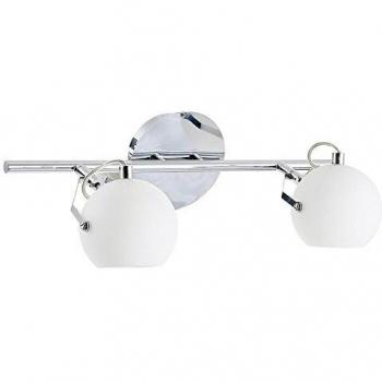 Ida LED-Wandspot-Schiene 2 Flammen, 3 W, 3000 K, chrom/weiß – Modell 2760228