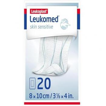 Leukoplast Leukomed Hautsensitiv Steril Pflaster 5 x 7,2 cm 20 Stück
