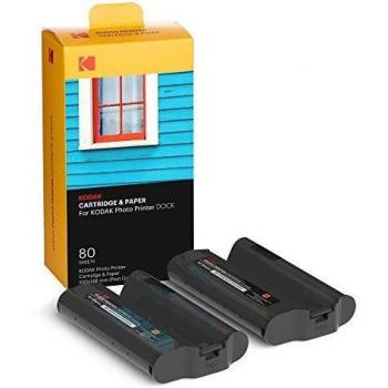 Kodak KPHC-80 Photo Printer Cartridge and Paper Pack