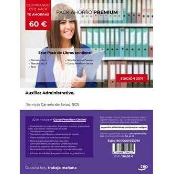 PACK AHORRO PRACTICO AUXILIAR ADMINISTRATIVO CANARIO
