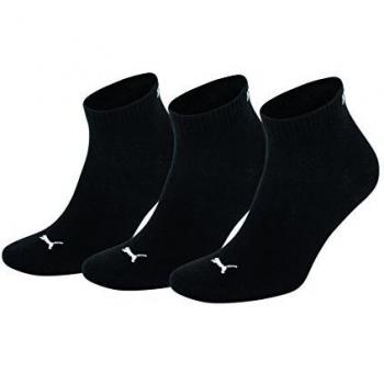 Calcetines Puma Regular Crew 3 Paquetes, Color Negro