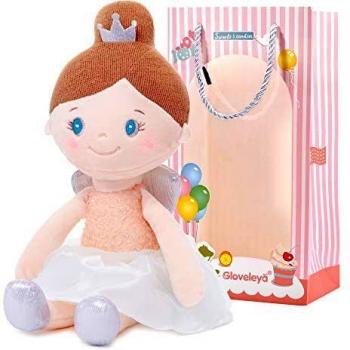 Gloveleya 42 cm Angel Baby Doll in Pink – Ideal for 1‑3 Year Olds
