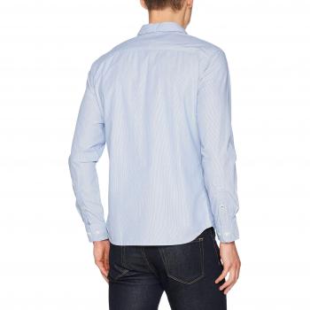 SELECTED HOMME Herren Freizeithemd SHHONEMOONIE Langarmhemd, Mehrfarbig (Skyway Stripes), M