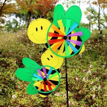 Large Animal Bee Wind Spinner