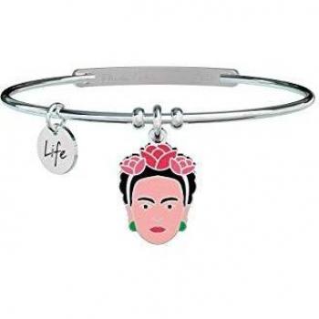 Bracciale Argento di Frida Kahlo con charms Viva la Vita