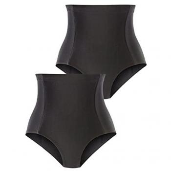 PETITE FLEUR Damen Taillenshaper Schwarz Gr. 48/50