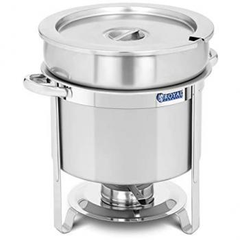 Chafing dish elettrico in acciaio inox 10,5 L