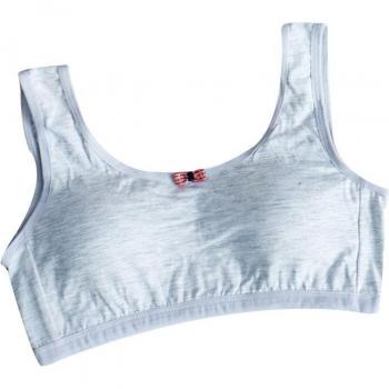 Bralette Deportivo para Niñas en Color Sólido