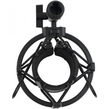 Support de microphone noir pour radio et studio 3KG