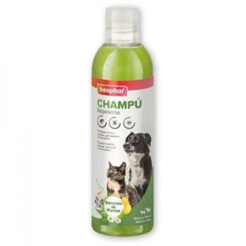 Beaphar Champú Natural Antiparasitario para Perros y Gatos 250 ml