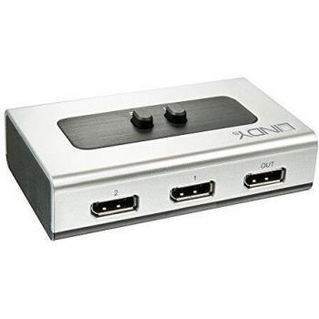 Lindy 2 Port Manual DisplayPort Switch