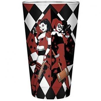 Vaso de Vidrio Harley Quinn
