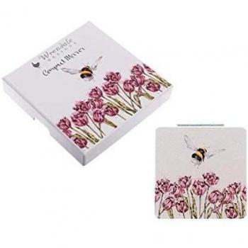 Wrendale Designs Bee Flight Compact Mirror