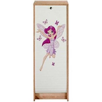 Classeur à Rideau Chêne 6 Niches Hauteur 103.8 cm