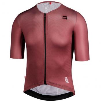 Maillot Finisseur Pro Race Carbon – Rouge Cerise – XS