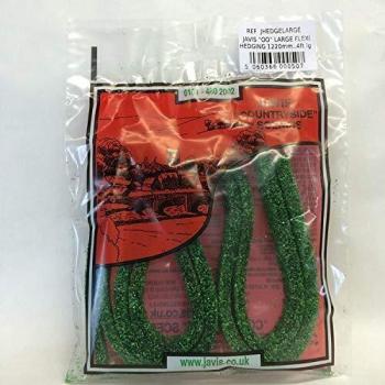 Javis JHEDGELARGE 15mm High x 4ft Flexible Hedge Green 00 Gauge 2nd Class Post 1