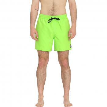 Volcom Men's S Lido Trunk 16 Electric Green Swim Shorts