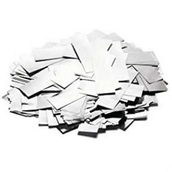 TCM FX Metallic Konfetti 55x18mm, silber, 1kg