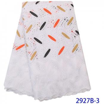 Tissu en Dentelle Blanche KS2927B