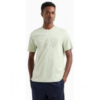 EA7 Multideporte Camiseta Manga Corta Verde Hombre