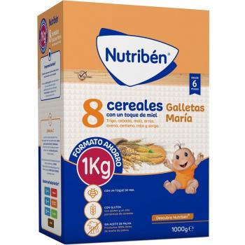 Nutriben 8 Honig-Getreide mit Keksen für Babys 1 kg