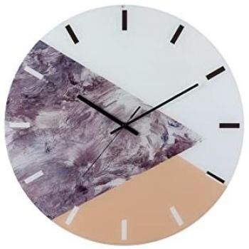 Reloj de Pared MDF Triángulos 60x4,5 cm