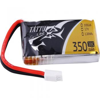 Batterie LiPo 350 mAh Tattu avec connecteur Molex