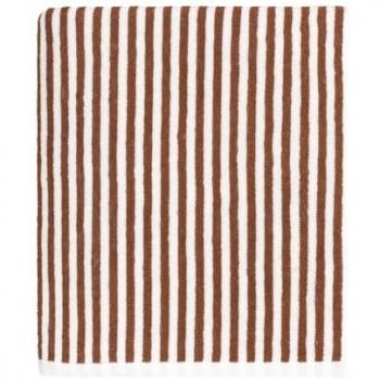 Hebden Striped Towel in Pecan