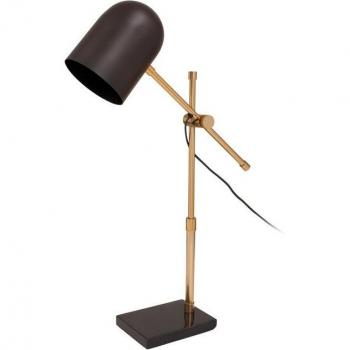 Celeste 125 – Schwarz-Gold Tischlampe