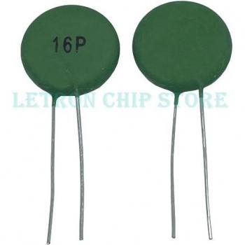 Paquete de 5 Termistores Verde 16P Resistencia Térmica