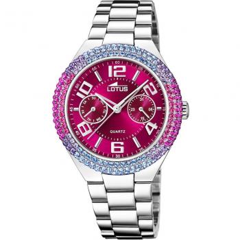 Lotus Damen-Armbanduhr Bliss Multifunktion Violett