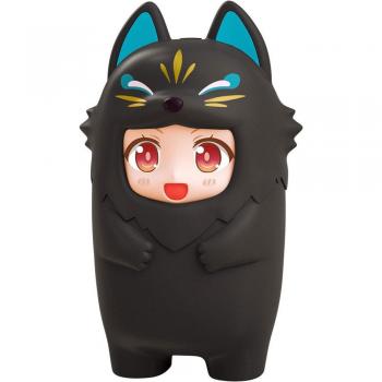 Kitsune Noir Étui pour Figurines Kigurumi Nendoroid 10 cm