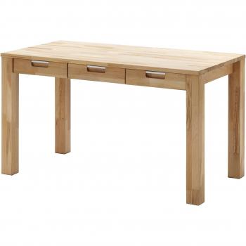 MCA Furniture “Cento 1” Schreibtisch – Kernbuche, 135 x 76 x 70 cm, 40 kg Belastbarkeit