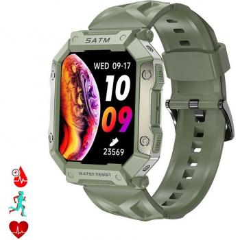 DAM. Reloj inteligente PG333, resistente al agua 5 ATM, con monitor de tensión y oxígeno en sangre