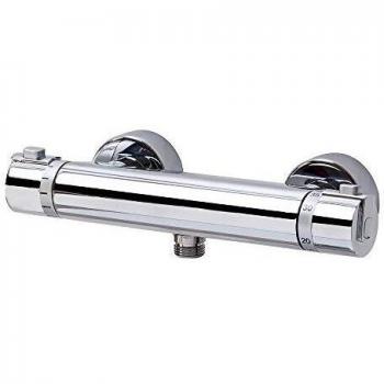 Robinet mitigeur thermostatique douche Pysa 50043500 – Galindo (fini chrome, sans accessoire)