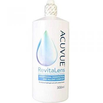 ACUVUE RevitaLens MPDS – Lösung für weiche Kontaktlinsen – 300 ml + 1 Aufbewahrungsbehälter