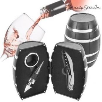 Set de Vino Barril Sommelier 3 Piezas