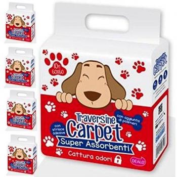 Traversine Assorbenti per Cani 60x60 cm 10 Pezzi