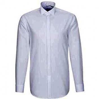 Seidensticker Smokinghemd »Regular«, Regular Langarm Kläppchenkragen Uni