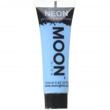 Pastell Neon Blue Moon Glow Körperfarben 12 ml