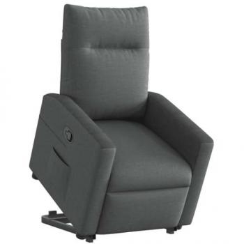 VidaXL Sofa-Relaxer Dunkelgrau, Aufstehhilfe integriert