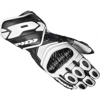 Spidi Carbo 7 Handschuhe für Motorräder Schwarz/Weiß M
