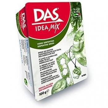 Pasta da modellare marmorizzante DAS Idea Mix 100 g. Verde serpentino