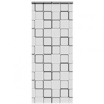 Cortina enrollable para ducha casete VidaXL, 110 × 240 cm