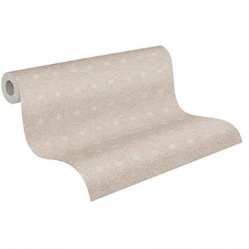Papel Pintado Cuba Beige 0,53 m por 10,05 m