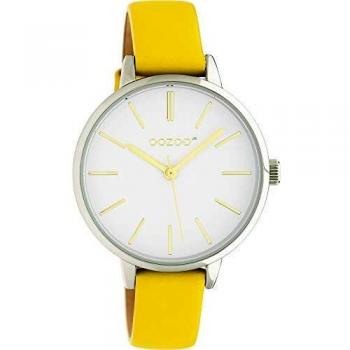 OOZOO JR Mosterd Geel/Wit Horloge JR312
