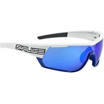 Salice 016 RW White and Blue Sunglasses for Men