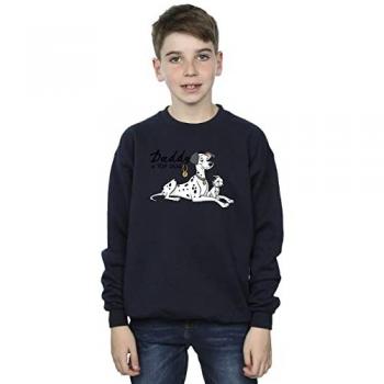 Disney Boys 101 Dalmatians Navy Top Dog Turtleneck