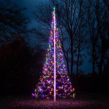 Fairybell 600 cm kerstboom met 1200 LED lampjes warm wit zonder mast