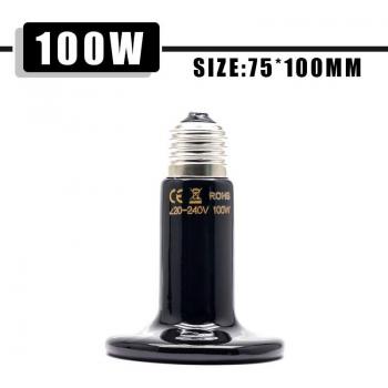 Infrared Heating Bulb for Reptiles 25W 50W 75W 100W 150W 200W